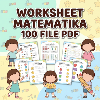 120 Worksheet Berhitung Anak